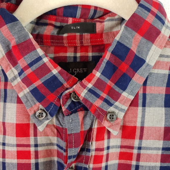 J. CREW MENS SLIM BUTTON DOWN SHIRT - Picture 6 of 9